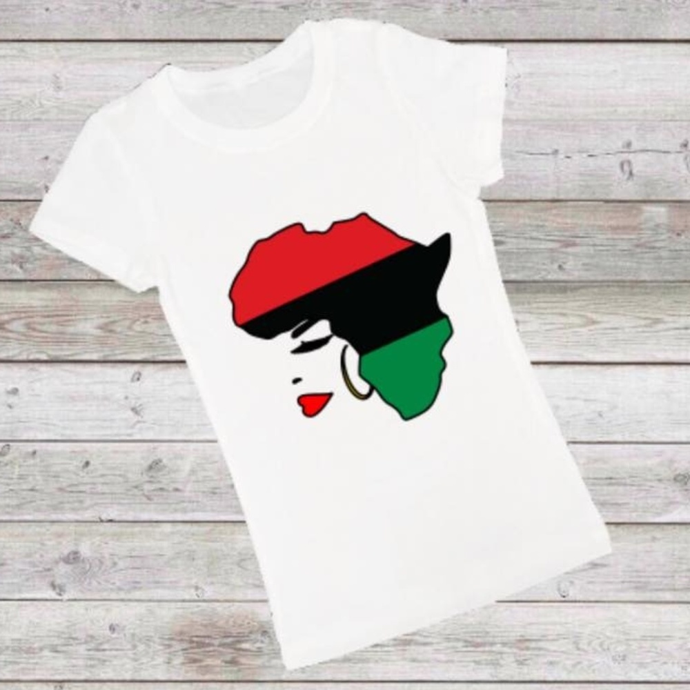 ❤️💚 Black Africa Woman Shiirt ❤️💚